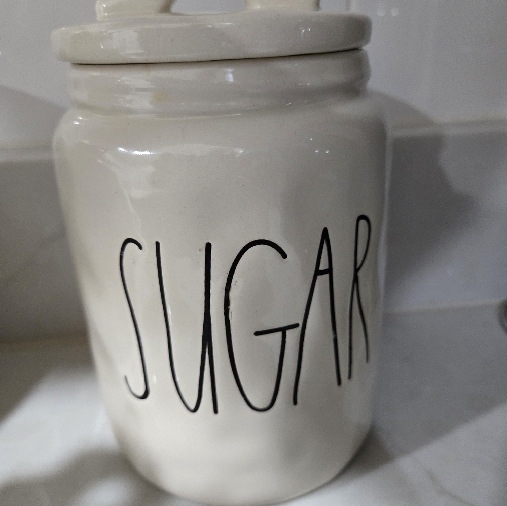 Ceramic Sugar And Coffee Jar